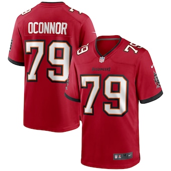 mens nike patrick oconnor red tampa bay buccaneers game jers
